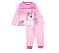 Disney Pigiama in Cotone per Ragazze con Unicorno, Completo Comodo ed Elegante per Ragazze, Design Unicorno, Rosa Chiaro, 8 Anni