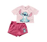 DISNEY Pigiama 'Lilo & Stitch' blu chiaro / malva / rosa / rosa scuro Bambini DISNEY 104