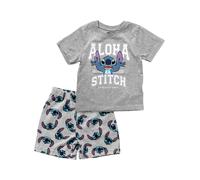 DISNEY Pigiama 'Lilo & Stitch' zappiro / grigio sfumato / malva / bianco Bambini DISNEY 122