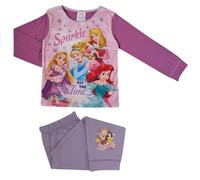 Disney Pigiama lungo da bambina con licenza ufficiale Principesse Sparkle All The Time Accogliente personaggio Pigiama (18 mesi - 5 anni), Multicolore, 2-3 Anni