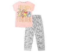 Disney Pigiama Lungo da Donna Winnie The Pooh, IH-Oh, Tigro, Maialino, Kanga e Roo Forever Friends (8-10) Rosa