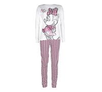 Disney Pigiama lungo da ragazza in cotone interlock con stampa disegno