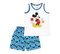 DISNEY Pigiama 'Minnie Mouse' blu cielo / rosso / nero / bianco Bambini DISNEY 110