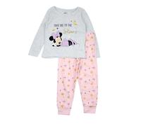 Disney Pigiama per Bambina di Minnie Pajama Set, Grigio, 6 Anni Girl's
