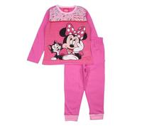 Disney Pigiama per Bambina in Cotone Minnie Pajama Set, Rosa, 6 Anni Girl's