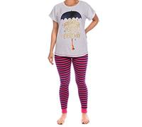 Disney Pigiama per Donna Mary Poppins Multicolore Large