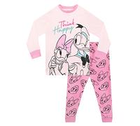 Disney Pigiama per Ragazze Donald And Daisy Duck Rosa 5-6 Anni