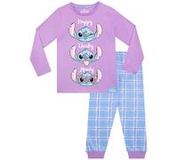 Disney Pigiama per Ragazze Lilo e Stitch Viola 9-10 Anni