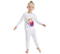 Disney Pigiama personalizzato per ragazze, motivo: Elsa, Anna Olaf, motivo: Frozen, Frozen., 4-5 Years