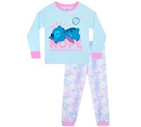 Disney Pigiama Stitch Bambina | Lilo E Stitch Pigiama Bambina | Pigiamone Bambini Invernali | Blu 5-6 Anni