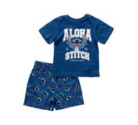 DISNEY Pigiama 'Stitch' blu / lilla / bianco Bambini DISNEY 110