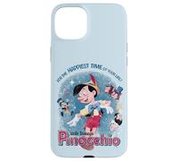 Disney Pinocchio For The Happiest Time In Your Life Retro Custodia per iPhone 15 Plus
