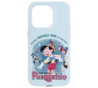 Disney Pinocchio For The Happiest Time In Your Life Retro Custodia per iPhone 15 Pro