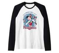 Disney Pinocchio for The Happiest Time in Your Life Retro Maglia con Maniche Raglan