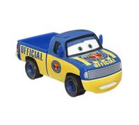 Disney Pixar Auto Dexter Hover con Bandera de Salida