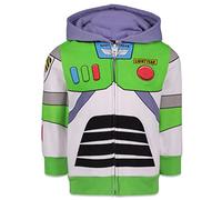 Disney Pixar Buzz Lightyear Hoodie Costume Little Boys Fleece Zip Up 6