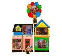 Disney Pixar By Loungefly Enamel Pins Blind Box UP Lenticular Puzzle Display (18