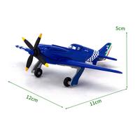 Disney Pixar Car Planes Dusty 1:55 modellino giocattolo pressofuso aereo sciolto