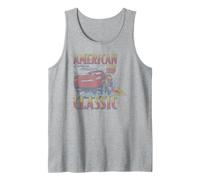 Disney Pixar Cars 4th of July McQueen American Classic Retro Canotta