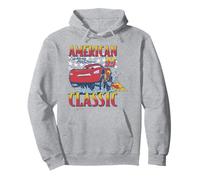Disney Pixar Cars 4th of July McQueen American Classic Retro Felpa con Cappuccio