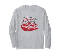 Disney Pixar Cars Legend of The Track! McQueen Retro Shot Maglia a Manica