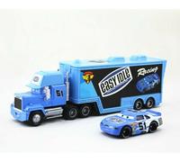 Disney Pixar Cars McQueen Sally Hudson Mater King Lizzie Diecast Auto Giocattoli