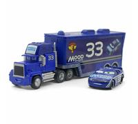 Disney Pixar Cars McQueen Sally Hudson Mater King Lizzie Diecast Auto Giocattoli