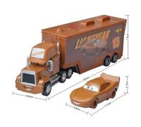 Disney Pixar Cars Pulcino Hicks Saetta McQueen Mack Trasportatore Camion e Auto