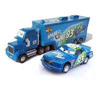 Disney Pixar Cars Pulcino Hicks Saetta McQueen Mack Trasportatore Camion e Auto