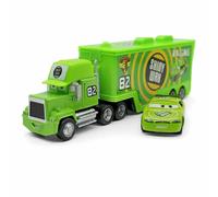 Disney Pixar Cars Pulcino Hicks Saetta McQueen Mack Trasportatore Camion e Auto