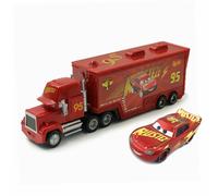 Disney Pixar Cars Pulcino Hicks Saetta McQueen Mack Trasportatore Camion e Auto