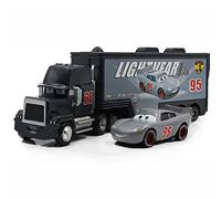 Disney Pixar Cars Pulcino Hicks Saetta McQueen Mack Trasportatore Camion e Auto