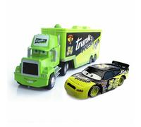 Disney Pixar Cars Pulcino Hicks Saetta McQueen Mack Trasportatore Camion e Auto