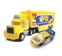 Disney Pixar Cars Pulcino Hicks Saetta McQueen Mack Trasportatore Camion e Auto