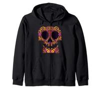 Disney Pixar Coco Collage Skull Halloween Felpa con Cappuccio
