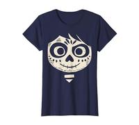 Disney Pixar Coco Miguel Face Halloween Maglietta, Donna, Navy, S