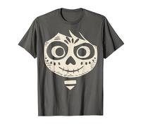 Disney Pixar Coco Miguel Face Halloween Maglietta, Uomo, Asfalto, S