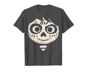 Disney Pixar Coco Miguel Face Halloween Maglietta, Uomo, Grigio Scuro, S
