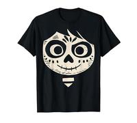Disney Pixar Coco Miguel Face Halloween Maglietta, Uomo, Nero, S