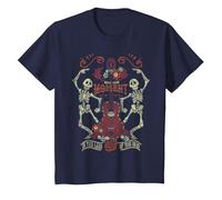 Disney Pixar Coco Seize Your Momento Artsy Skeleton Ritratto Maglietta, Bambini, Navy, 6 anni