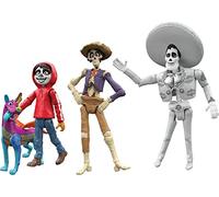 Disney Pixar Coco Storyteller Action Figure Multi-Pack, Miguel Hector Ernesto Dante Nella Terra dei Morti, Giocattoli cinematografici Posable