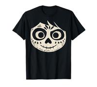 Disney Pixar Coco Sugar Skull Smiling Ritratto Maglietta