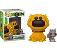 Disney Pixar Dug Giorni & Scoiattolo 9.5cm Pop Vinile Figura Funko 1093 IN
