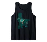 Disney Pixar Elio Silhouette Space Adventure Vintage Canotta