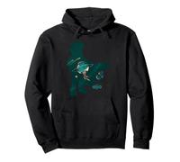 Disney Pixar Elio Silhouette Space Adventure Vintage Felpa con Cappuccio