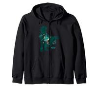 Disney Pixar Elio Silhouette Space Adventure Vintage Felpa con Cappuccio