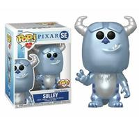 Disney Pixar Fare Un Desiderio Metallico Sulley 9.5cm Pop Vinile Figura Funko