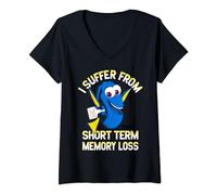 Disney Pixar Finding Dory Memory Loss Maglietta con Collo a V
