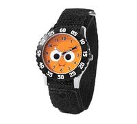 Disney Pixar Finding Nemo Orologio per bambini dai 3 ai 7 anni - con quadrante con personaggi Nemo - Ottimo regalo per ragazzi - Quadrante di facile lettura, lunetta nera e cinturino in nylon nero