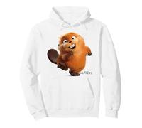 Disney Pixar Hoppers Beaver Mabel Happy Run Felpa con Cappuccio